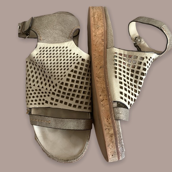 Naked Feet Aries Ankle Strap Comfortable Cushion Sandals Shoes Woman’s 9.5 - Picture 2 of 8